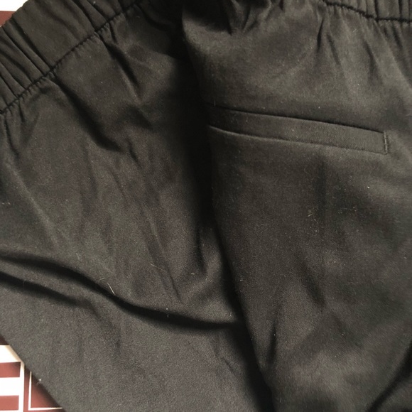 Black ankle length khaki style pants - Picture 4 of 4